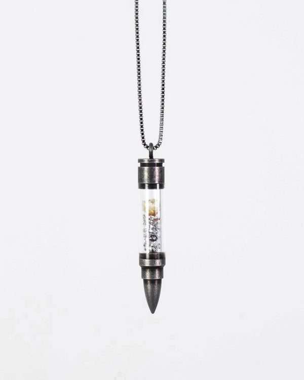 Eternity Mini - Antique Silver (White)